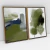 Quadro Decorativo Abstrato Rivers + Recôndito - Karine Tonial - Kit com 2 Quadros - loja online