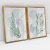 Quadro Decorativo Abstrato Romantic Leaves - Ana Ifanger - Kit com 2 Quadros - loja online