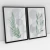 Quadro Decorativo Abstrato Romantic Leaves - Ana Ifanger - Kit com 2 Quadros - comprar online