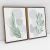 Quadro Decorativo Abstrato Romantic Leaves - Ana Ifanger - Kit com 2 Quadros - loja online