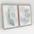 Imagem do Quadro Decorativo Abstrato Romantic Leaves - Ana Ifanger - Kit com 2 Quadros