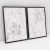 Quadro Decorativo Abstrato Romantic Marble - Ana Ifanger - Kit com 2 Quadros - comprar online