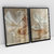 Quadro Decorativo Abstrato Seda Kit com 2 Quadros - comprar online