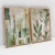 Imagem do Quadro Decorativo Abstrato Soft Verde Kit com 2 Quadros