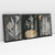 Quadro Decorativo Abstrato Tropical Botânico Gray Tones - 50C+37B+51C - Uillian Rius - Kit com 3 Quadros - comprar online