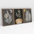 Imagem do Quadro Decorativo Abstrato Tropical Botânico Gray Tones - 50C+37B+51C - Uillian Rius - Kit com 3 Quadros