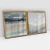 Imagem do Quadro Decorativo Paisagem Praiana Abstrata Kit com 2 Quadros