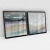 Quadro Decorativo Paisagem Praiana Abstrata Kit com 2 Quadros na internet
