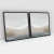 Quadro Decorativo Abstrato Vento e Areia Kit com 2 Quadros na internet