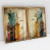 Quadro Decorativo Abstrato Wabi-sabi Art Kit com 2 Quadros - loja online