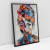 Quadro Decorativo Audrey Hepburn Street Art - comprar online