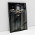 Quadro Decorativo Black Face With Gold II - comprar online