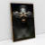 Quadro Decorativo Black Face With Gold II - loja online