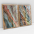 Imagem do Quadro Decorativo Cascas de Eucalipto Arco-Íris Kit com 2 Quadros