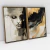Quadro Decorativo Elegância Abstrata Kit com 2 Quadros - Uillian Rius - loja online