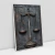 Quadro Decorativo Escritório de Advocacia Direito A Balança da Justiça Efeito 3D Metal - Bimper - Quadros Decorativos