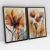Quadro Decorativo Flowers Oil Paint - Uillian Rius - Kit com 2 Quadros - comprar online