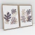 Imagem do Quadro Decorativo Folhas Azuis - Ana Ifanger - Kit com 2 Quadros