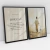 Quadro Decorativo Jesus e Versículo Josué Kit com 2 Quadros - comprar online