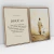 Imagem do Quadro Decorativo Jesus e Versículo Josué Kit com 2 Quadros