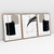 Imagem do Quadro Decorativo Karine Tonial - Always Remember Me + Black Scratch - Kit com 3 Quadros