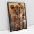 Quadro Decorativo Leoa Com Seu Filhote - comprar online