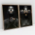 Quadro Decorativo Moderno Black Faces With Gold Kit com 2 Quadros - comprar online