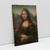 Quadro Decorativo Mona Lisa em Bolinhas