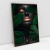 Quadro Decorativo Mulher Negra Com Folhas - Bimper - Quadros Decorativos
