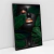 Quadro Decorativo Mulher Negra Com Folhas - loja online
