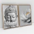 Imagem do Quadro Decorativo O Renascer de Buda Kit com 2 Quadros