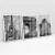 Quadro Decorativo Paris em seus Detalhes Kit com 3 Quadros - Bimper - Quadros Decorativos