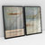 Quadro Decorativo Path of Soul and Beach Soft Tones Kit com 2 Quadros - comprar online
