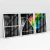 Quadro Decorativo Pink Floyd Dark Side Special Banda Rock Kit com 3 Quadros - Bimper - Quadros Decorativos