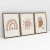 Quadro Decorativo Quarto Arco-íris, Sol, Pinturinha - Caroline Cerrato - Kit com 3 Quadros - loja online