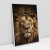 Quadro Decorativo Religioso Leão com Coroa de Espinhos - Bimper - Quadros Decorativos