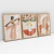 Quadro Decorativo Terracota African Elements Kit com 3 Quadros - loja online
