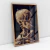 Imagem do Quadro Decorativo Van Gogh Caveira com Cigarro Aceso