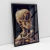 Quadro Decorativo Van Gogh Caveira com Cigarro Aceso - comprar online
