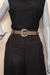 Cinto Plus Size Apliques Em Metal