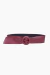 Cinto Faixa Feminino Largo em PU com Fivela Redonda Encapada | Estilo Casual Chic FD-019 na internet