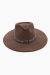 Chapéu country Unissex  preto e marrom com brilho e faixa de strass para moda western.