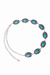 Cinto Corrente Com Pedrarias Turquesa Boho Chic - comprar online