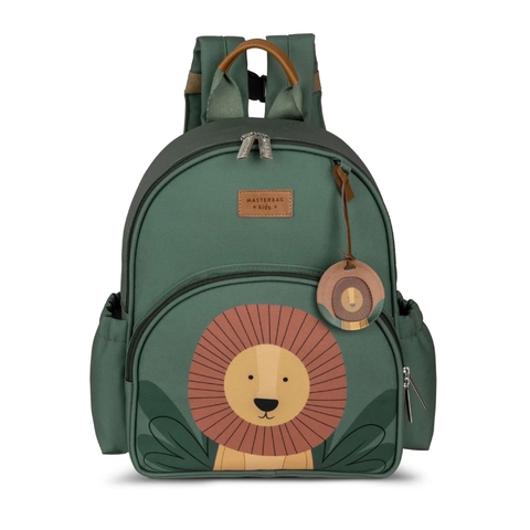 Mochila Kids Leão Verde Masterbag