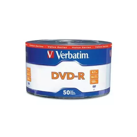 Campana de 50 DVD-R 16X 4.7GB Verbatim 97493 - comprar en línea