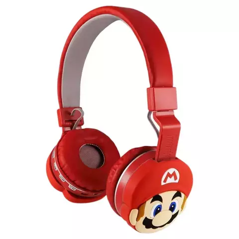 Diadema Inalambrica Bluetooth Mario Bros Roja - comprar en línea