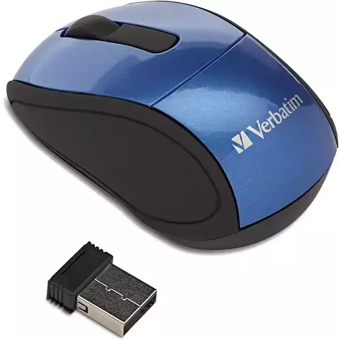 Mini Mouse Nano Travel Inalambrico Azul Verbatim 97471 - comprar en línea