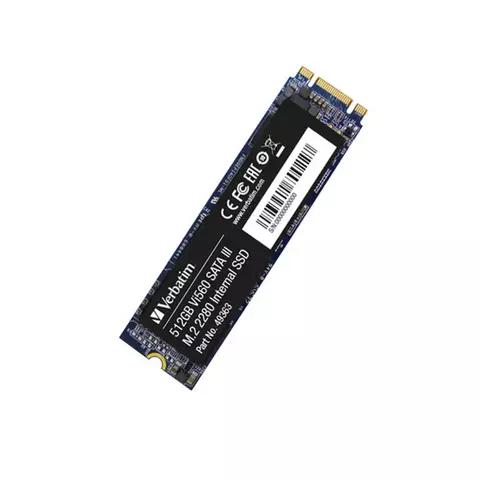Unidad De Estado Solido Verbartim Vi560 512GB SATA III M.2 2280 - comprar en línea
