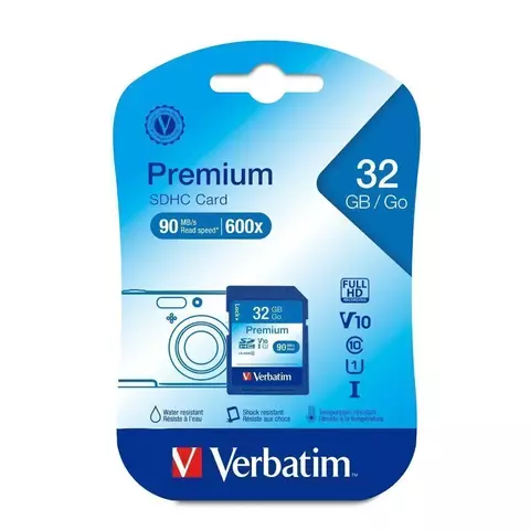 Memoria SD Premium Clase 10 Verbatim - comprar en línea