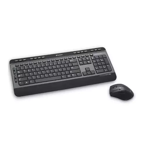 Combo Inalambrico de Teclado Multimedia y Mouse de 6 Botones Verbatim 99788 - comprar en línea